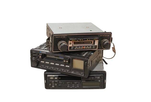 Radiocassette antiguo