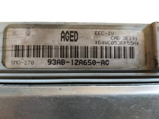 Centralita Ford EEC-IV 93AB-12A650-AC