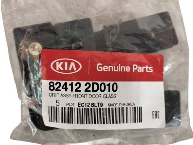 4 Soportes Cristal Puerta Kia 824122D010